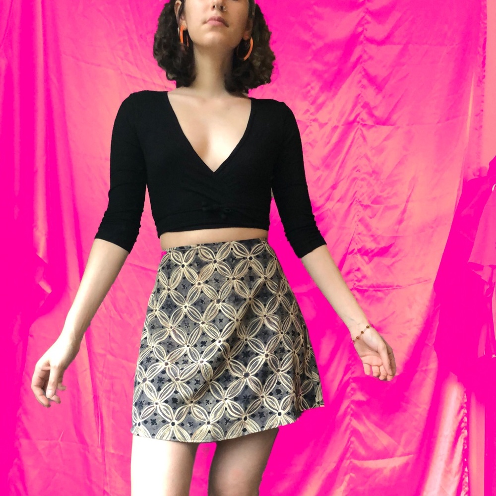 SOLD 🐚Sand Dollar Patterned Skirt🐚